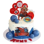 Торт с Человеком Пауком на день рождения №2687