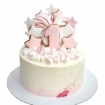 Торт С пряничной единицей на годик №1504