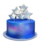 Торт с пряниками звездами №2413