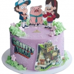 Торт с Пухлей, Мейбл и Диппером №2510