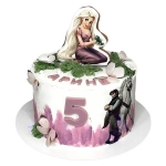 Торт с Рапунцель именной №2821