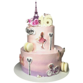 Торт с Эйфелевой Башней на 16 лет №2824