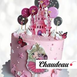 Торт принцесса и единорог TPE00013903 фото и оформление торта