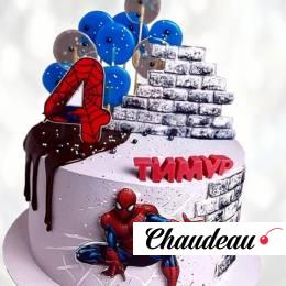 Торт Человек Паук украшения TCHP0013915 фото и оформление торта