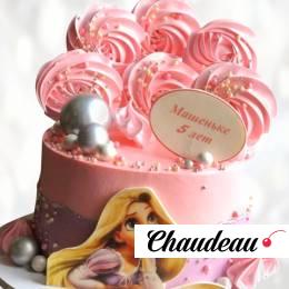 Торт Рапунцель на пять лет TRPL013933 фото и оформление торта