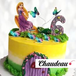 Торт Рапунцель на 6 лет TR6L0013934 фото и оформление торта