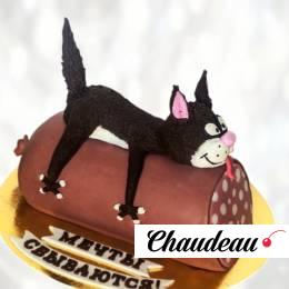 Торт черный кот мечты TCHK0013938 фото и оформление торта