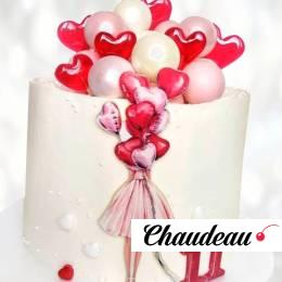 Торт шары для девочки на 11 лет TSHD0013942 фото и оформление торта