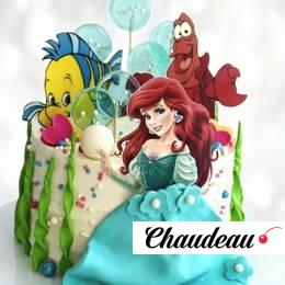 Торт Ариэль, Флаундер и Себастьян TAFS013961 фото и оформление торта