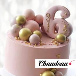Торт шарики на шесть лет TSHS013962 фото и оформление торта