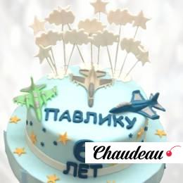 Торт самолеты в облаках TSO00013972 фото и оформление торта