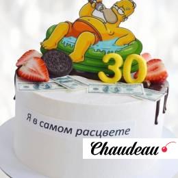 Торт Карлсон: в расцвете сил TKRS013974 фото и оформление торта