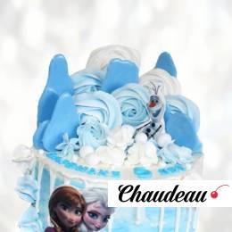 Торт сестры Эльза и Анна TSEA013977 фото и оформление торта