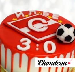 Торт ФК Спартак TFS0013985 фото и оформление торта