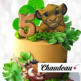Торт львенок Симба на 5 лет TLS5013992 фото и оформление торта