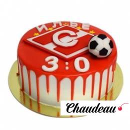 Торт с эмблемой Спартака №1378
