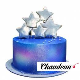 Торт с пряниками звездами №2413