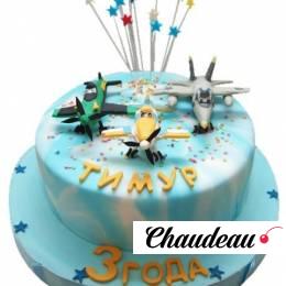 Торт с самолетами №767