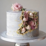 Свадебный торт без мастики «Шэрилин» на заказ