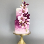 Двухъярусный торт на свадьбу «Ах эта свадьба»   на заказ