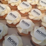 Брендированные капкейки  «Boss» на заказ