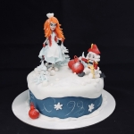 Новогодний торт «Щелкунчиик» на заказ