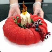 Новогодний торт «Свеча»   на заказ