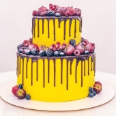 Торт на свадьбу «Happiness»   на заказ