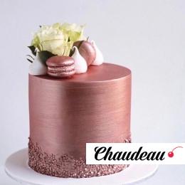 Одноярусный свадебный торт «Ассоль» фото 1 Одноярусный свадебный торт «Ассоль» на заказ