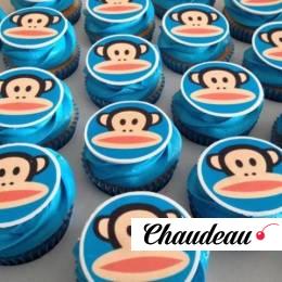 Капкейки с логотипом  «Monkey» на заказ