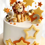 Торт львенок среди звезд TLSZ014014 фото и оформление торта