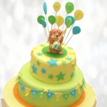 Торт царь лев с топперами TCLT014016 фото и оформление торта