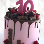 Торт сладкое ассорти на 10 лет TSA1014025 фото и оформление торта