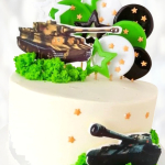 Торт World of Tanks TWOT014027 фото и оформление торта