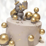 Торт маленький слоник TMS0014031 фото и оформление торта