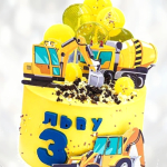 Торт рабочая техника на 3 года TRT3014037 фото и оформление торта