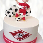 Торт символика Спартака TSS0014047 фото и оформление торта