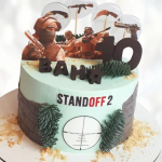 Торт Standoff 2 на десятилетие TS2D014050 фото и оформление торта