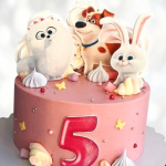 Торт Тайная жизнь домашних животных TTZH0014056 фото и оформление торта