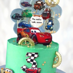 Торт Cars на три года TCTG014059 фото и оформление торта