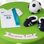 Торт футбол на 7 лет TF7L0014084 фото и оформление торта