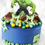 Торт супергерой Халк TSH0014088 фото и оформление торта