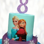 Торт Frozen на 8 лет TF8L014094 фото и оформление торта