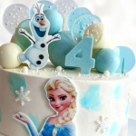 Торт Холодное сердце и леденцы THSL0014095 фото и оформление торта