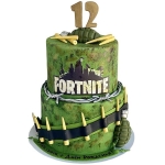 Торт Фортнайт с гранатой и патронами №2958