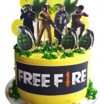 Торт Фри Фаер для мальчика №2326