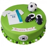 Торт футбольный на 7 лет №270