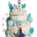 Торт Холодное сердце на 6 лет №2141