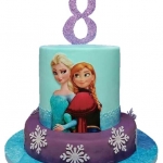 Торт Холодное сердце на 8 лет №355