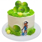 Торт с теннисными мячами №2343